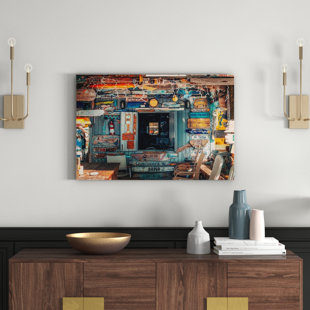 LONGSHORE TIDES Wrapped Canvas Print