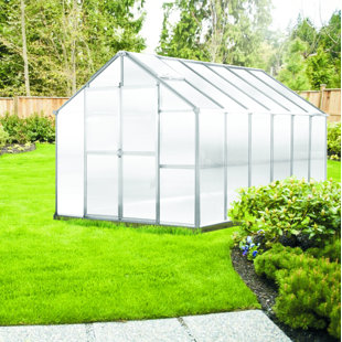 RIVERSTONE INDUSTRIES Monticello 8 Ft. W x 12 Ft. D Greenhouse