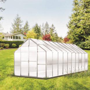 RIVERSTONE INDUSTRIES Monticello 8 Ft. W x 20 Ft. D Greenhouse