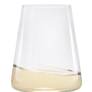 STÖLZLE LAUSITZ Power 13 oz. Crystal Stemless Wine Glass (Set of 4)