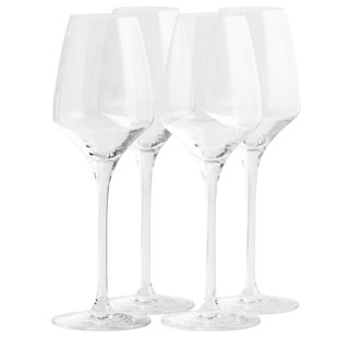 STÖLZLE LAUSITZ Experience 7 oz. Crystal Stemmed Wine Glass (Set of 4)