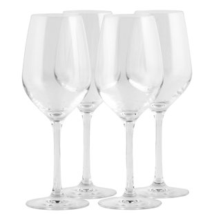 STÖLZLE LAUSITZ Grand Epicurean 13 oz. Crystal White Wine Glass (Set of 4)