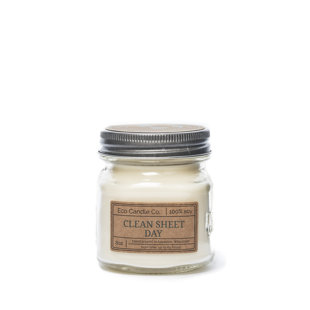 ECO CANDLE CO Clean Sheet Day Scented Jar Candle