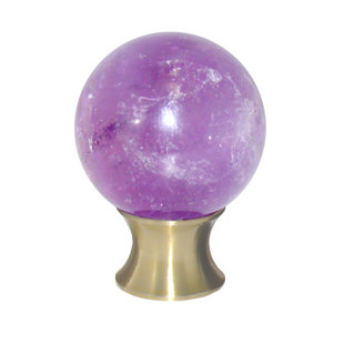 MYTERRA GEMSTONE HARDWARE 1 1/4" Diameter Round Knob