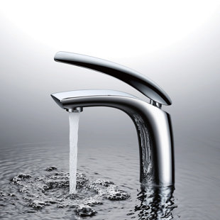 KINGMORE Cantabile Solid Brass Single Hole Bathroom Faucet