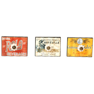 WILCO HOME Pine Wall Wall Hook (Set of 3)