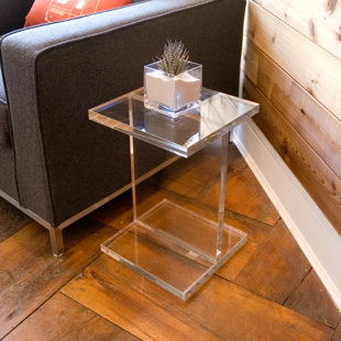 GUS* MODERN Acrylic I-Beam Table