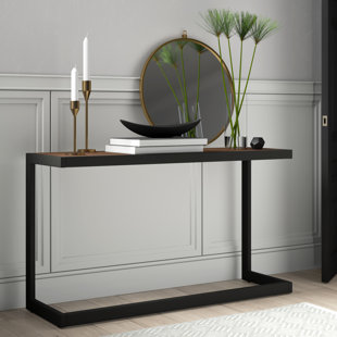 SIMPLI HOME Erina 52'' Solid Wood Top Console Table