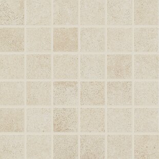 PIXL Central Station 2" x 2" Porcelain Stone Look Grid Mosaic Wall & Floor Tile