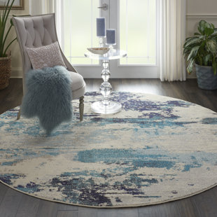WILLISTON FORGE Teppich Lyla in Elfenbein/Blau