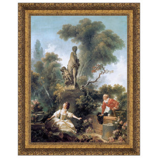 VAULT W ARTWORK " The Meeting, 1772 " by Jean-Honore Fragonard