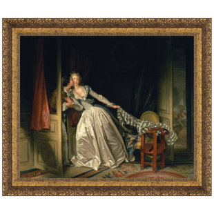 VAULT W ARTWORK " The Stolen Kiss, C. 1788 " by Jean-Honore Fragonard