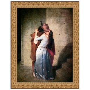 VAULT W ARTWORK " The Kiss, 1859 " by Francesco Hayez