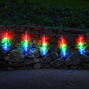 THE PARTY AISLE™ Electric LED Meteor Lights with 8 Cascading Light Tubes