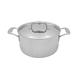 Tuxton Home Eggshell 6 Quarts Round Dutch Oven