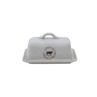 August Grove® Alamanda Butter Dish