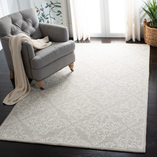 CANORA GREY Roselyn Hand Tufted Wool Geometric Rug