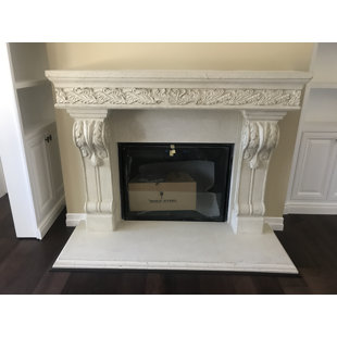 LOS ANGELES CAST STONE Bonaparte Fireplace Surround