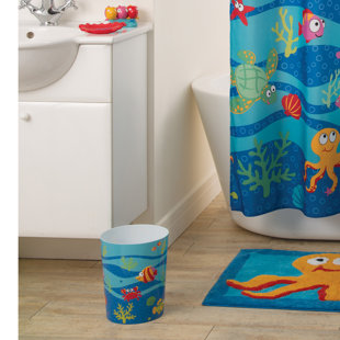 ALLURE HOME CREATIONS Plastic Open Waste Basket - .5 Gallons