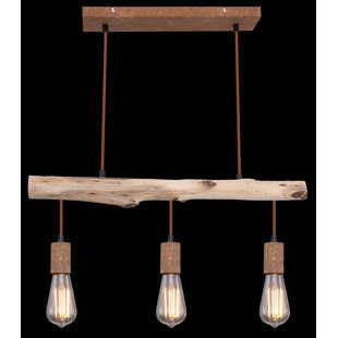 ALPEN HOME Locust Grove 3 - Light White/Brown Kitchen Island Pendant