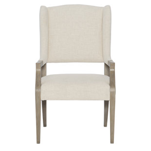 BERNHARDT Santa Barbara Upholstered Arm Chair in Ivory