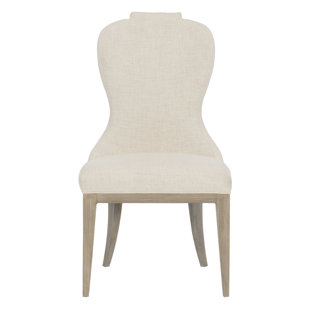 BERNHARDT Santa Barbara Upholstered Dining Chair in Ivory