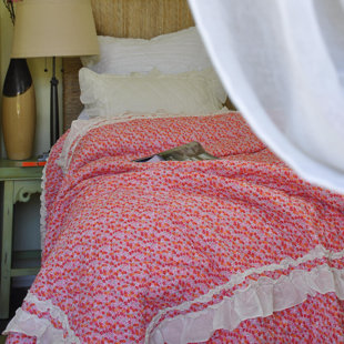 AMITY HOME Anabell Cotton Blend Percale Quilt