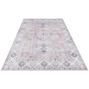 NOURISTAN Gratia Tufted Antique Pink Rug