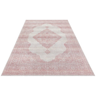 NOURISTAN Carme Tufted Pomegranate Red Rug
