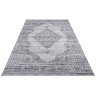 NOURISTAN Teppich Carme in Schiefergrau