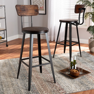 WILLISTON FORGE Romy 29" Bar Stool (Set of 2)