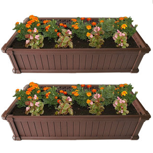 VANDUE CORPORATION Outdoor Raised Garden Bed (Set of 2)