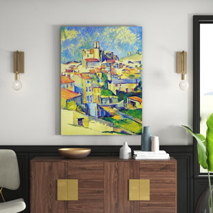 EAST URBAN HOME Holzbild Gardanne von Paul Cezanne