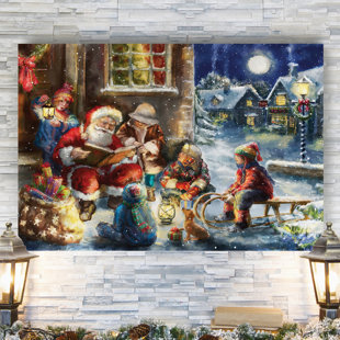THE HOLIDAY AISLE® " Story Time Santa " by Parvez Taj