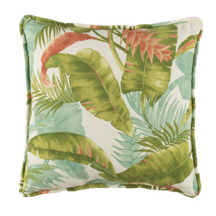 ADAMSTOWN AT HOME Floral Cotton Reversible Throw Pillow