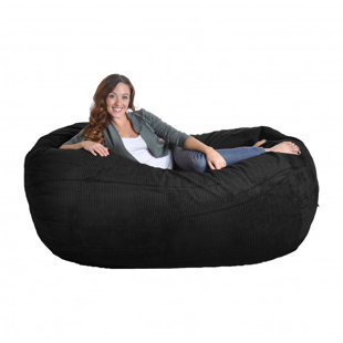 SLACKER SACK Microfiber / Microsuede Bean Bag Sofa