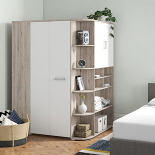 BRAYDEN STUDIO Schiebetürenschrank Petrin