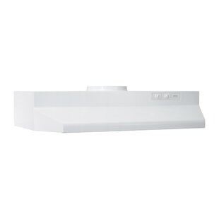 Broan NuTone BUEZ2 Series 36" Stainless Steel 190 CFM Ducted (Vented) Under Cabinet Range Hood with Mesh Filter