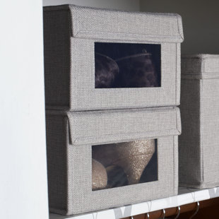 REBRILLIANT Stackable Shoe Storage Box (Set of 2)