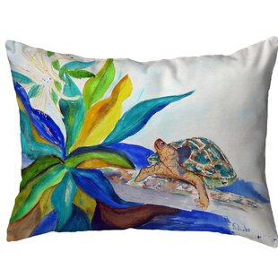 BETSY DRAKE INTERIORS Indoor/Outdoor Reversible Throw Pillow