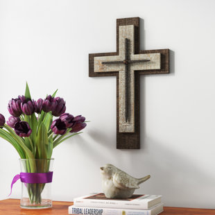 AUGUST GROVE® Farmhouse Religious & Spiritual Wall Decor on Metal, Wood