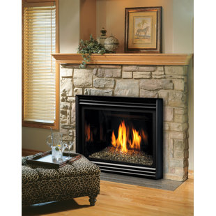 KINGSMAN FIREPLACES Direct Vent Natural Gas/Propane Fireplace Insert