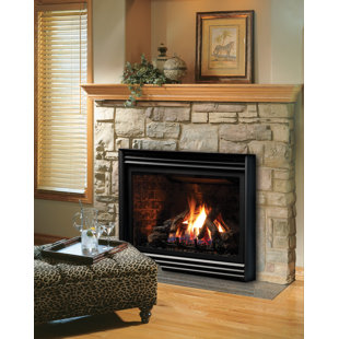 KINGSMAN FIREPLACES Direct Vent Natural Gas/Propane Fireplace Insert