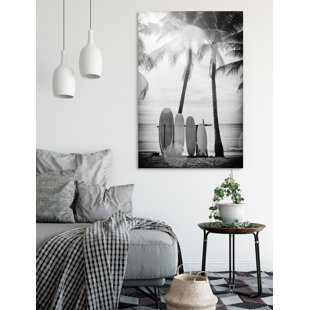 HIGHLAND DUNES Surfboards Graphic Art Print