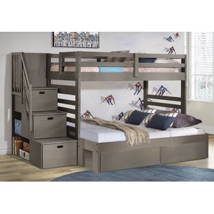 VIV + RAE™ Huseman Twin Over Full Solid Wood Standard Bunk Bed by Lark Manor™