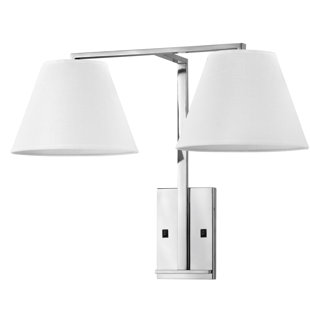MEDALLION LIGHTING Confident Collection Plug-in Armed Sconce