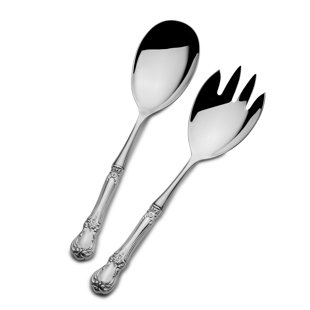 Towle Silversmiths Old Master 2 Piece Salad Set