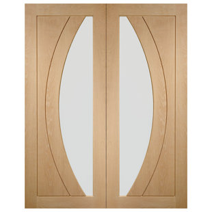 XL JOINERY Glaseinsatz-Doppeltür Salerno