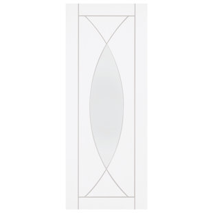 XL JOINERY Internal Glazed White Primed Pesaro