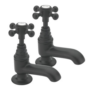 BELFRY BATHROOM Alexandrina Deck Mounted Pillar Taps